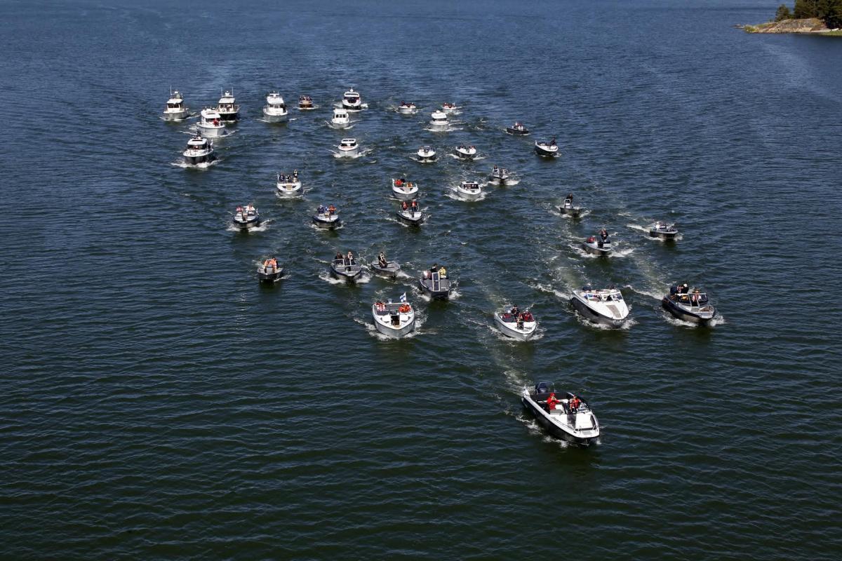 Finnboat Floating Show kokosi yli 50 venealan toimittajaa 22 eri maasta koeajamaan suomalaisia veneitä.