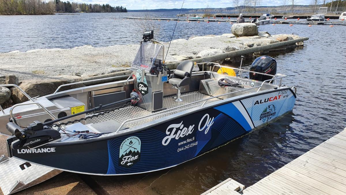 Alucat W10 Fish on mukana suomiveneilee-koeajoissa 2021