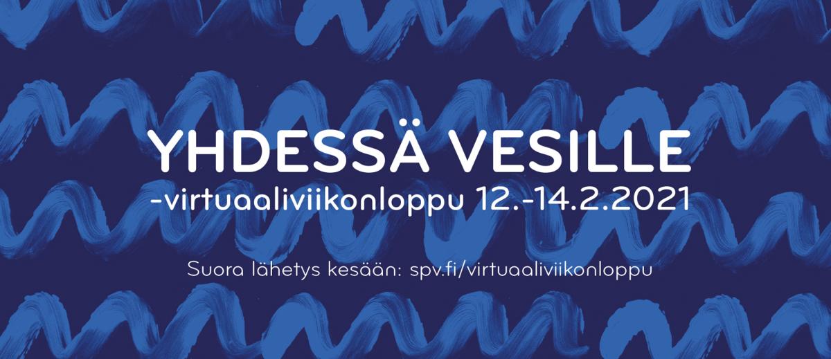 Yhdessä vesille -virtuaaliviikonloppu 12.–14.2.2021