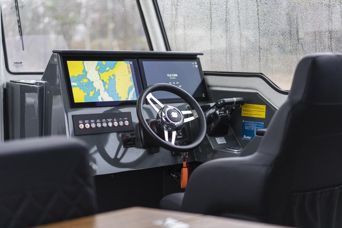 Buster Phantom Cabin 2021 on hyvin varusteltu