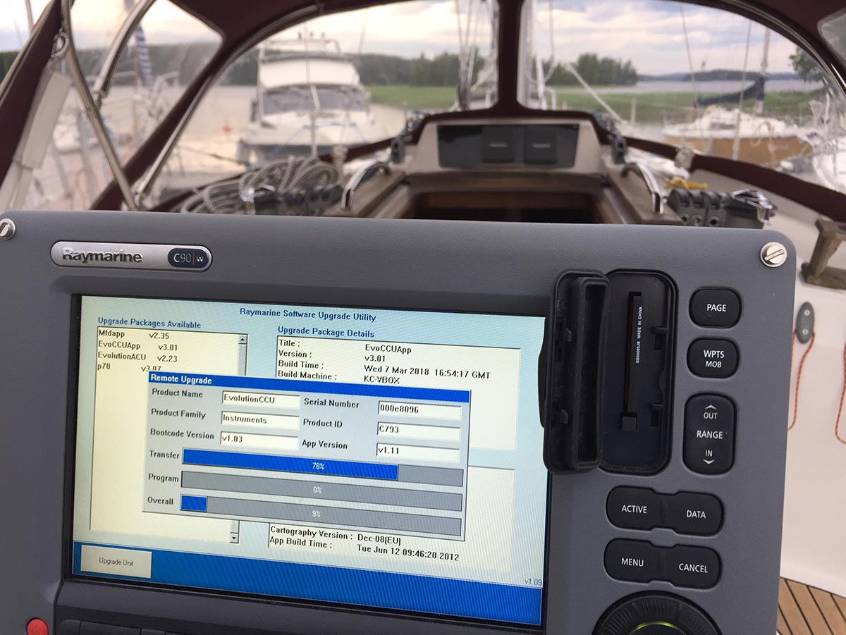 Päivitä GPS plotteri 2019