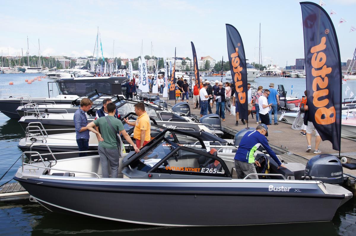 Moottoriveneissä oli paljon uutuuksia Helsingin Uiva Flytande -venenäyttelyssä 2019
