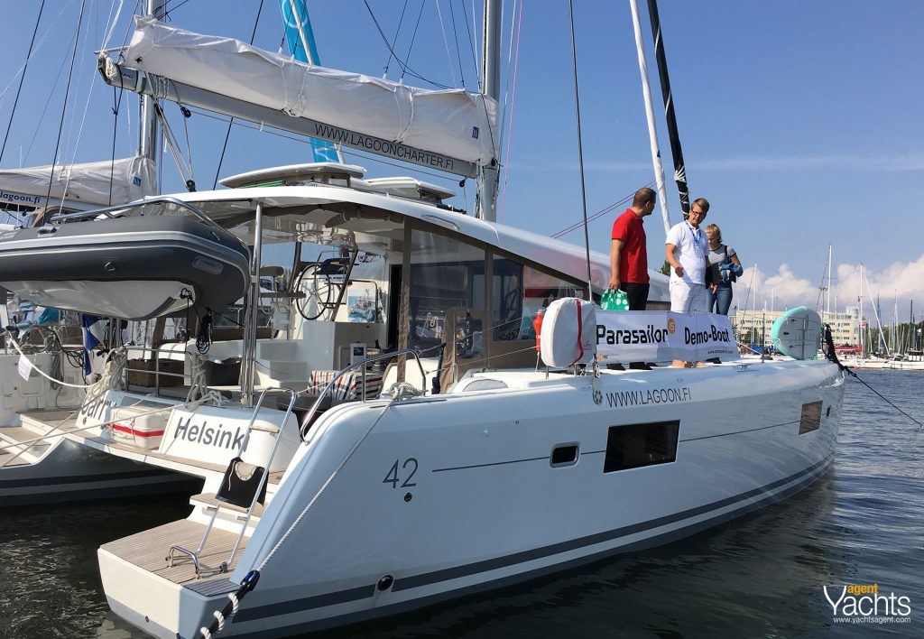 Lagoon 42 on esittelyssä Helsingin Uivassa