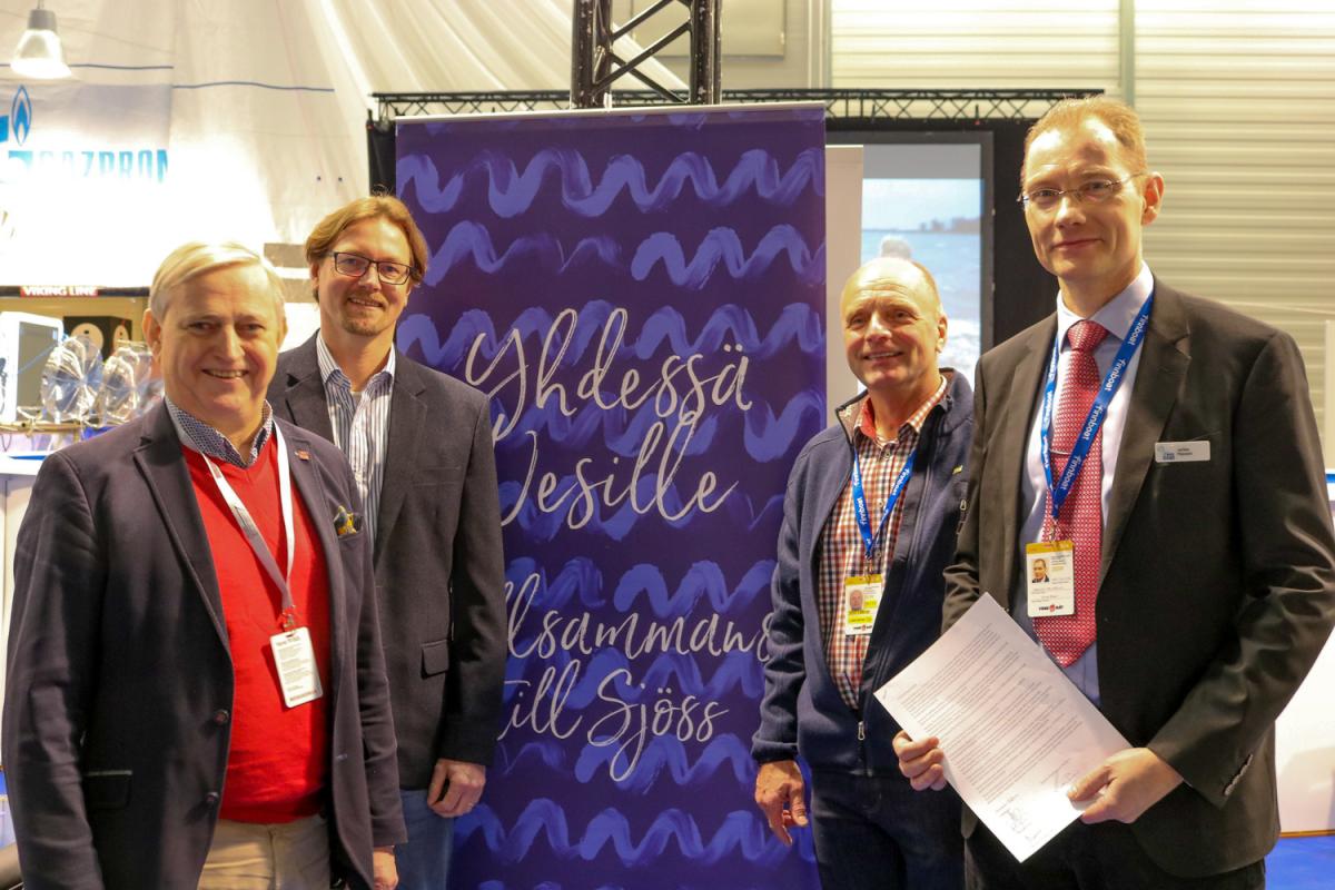 SPV:n ja Finnboatin sopimus veneiden runkokatsastuksista allekirjoitettiin venemessuilla 2019.