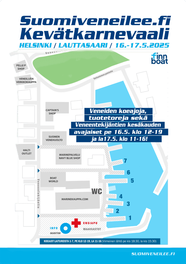 Suomiveneilee.fi Kevätkarnevaali 2025